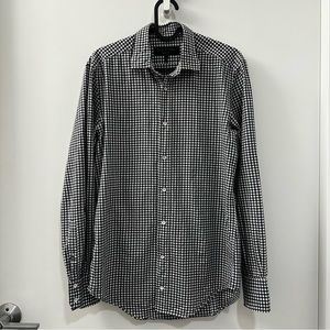 Rare Classic Rag & Bine Small Plaid Pattern Shirt